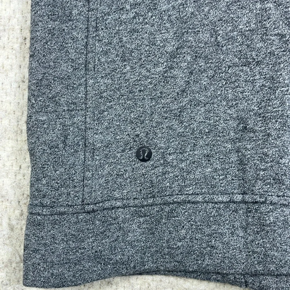 Lululemon Back To It‎ Wrap Fleece Jacket Heathered Stretch Full Zip Gray Size 6